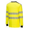Portwest FR701 WX3 FR Hi-Vis lángálló póló sárga-fekete