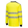 Portwest FR701 WX3 FR Hi-Vis lángálló póló sárga-fekete