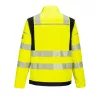 Portwest FR714 PW3 Modaflame Hi-Vis lángálló kabát sárga-fekete