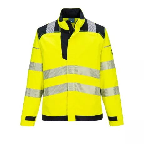Portwest FR714 PW3 Modaflame Hi-Vis lángálló kabát sárga-fekete