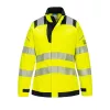 Portwest FR715 PW3 Modaflame Hi-Vis női lángálló kabát sárga-fekete