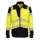 Portwest FR717 PW3 Modaflame Hi-Vis lángálló cipzáras pulóver sárga-fekete