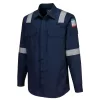 Portwest FR720 Bizflame könnyű lángálló ing tengerészkék