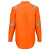 Portwest FR720 Bizflame könnyű lángálló ing narancs