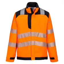   Portwest PW3 FR722 Modaflame lángálló munkakabát narancs-fekete