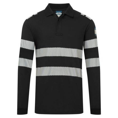 Portwest FR733 PW3 Modaflame lángálló pólóing fekete