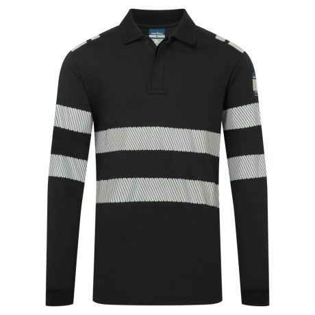 Portwest FR733 PW3 Modaflame lángálló pólóing fekete