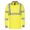 Portwest FR77 Modaflame lángálló antisztatikus láthatósági hosszú ujjú pólóing sárga