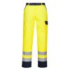 Portwest FR92 Bizflame Hi-Vis nadrág sárga