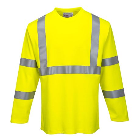 Portwest FR96 Modaflame Hi-Vis lángálló póló sárga
