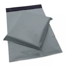 Biztonsági futártasak ragasztócsíkkal Szürke 450x600mm