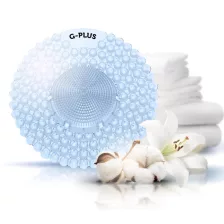   G-PLUS Linen - frissen mosott ruha illatú piszoár rács, húgykő- vízkőlazító enzimmel, 60 napos