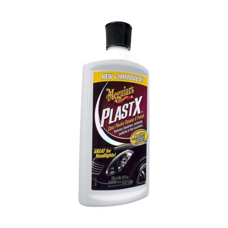 Meguiar's PlastX clear plastic cleaner and polish - fényszóró és műanyag polírozó 296 ml