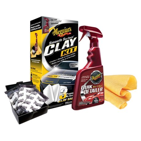 Meguiar's Smooth Surface Clay Kit autófényezés tisztító gyurma csomag