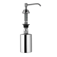 Mosdópultba épített szappanadagoló - krómozott, 500ml