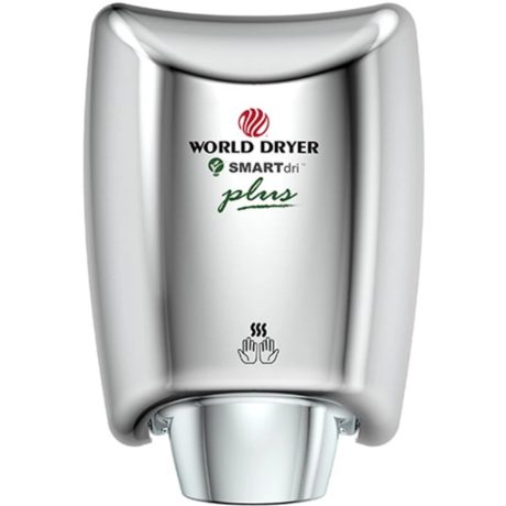 World Dryer SMARTdri Plus állítható erejű kézszárító - rozsdamentes, fényes 400-1200W