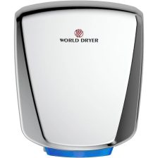   World Dryer VERDEdri halk kézszárító - rozsdamentes, fényes  950W