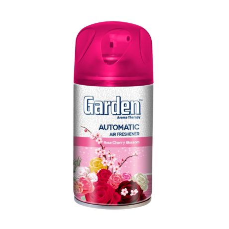 Garden elektromos légfrissítő utántöltő Rose & Cherry blossom 260ml