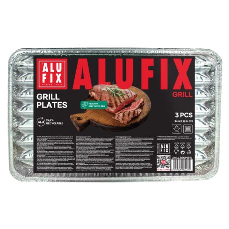Alufix grill tálca 3db