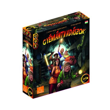 Gamer Café Gyémántvadászok társasjáték