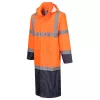 Portwest H446 Hi-Vis esőkabát (122 cm) narancs-tengerészkék