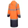 Portwest H446 Hi-Vis esőkabát (122 cm) narancs-tengerészkék