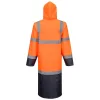 Portwest H446 Hi-Vis esőkabát (122 cm) narancs-tengerészkék
