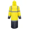 Portwest H446 Hi-Vis esőkabát (122 cm) sárga-tengerészkék