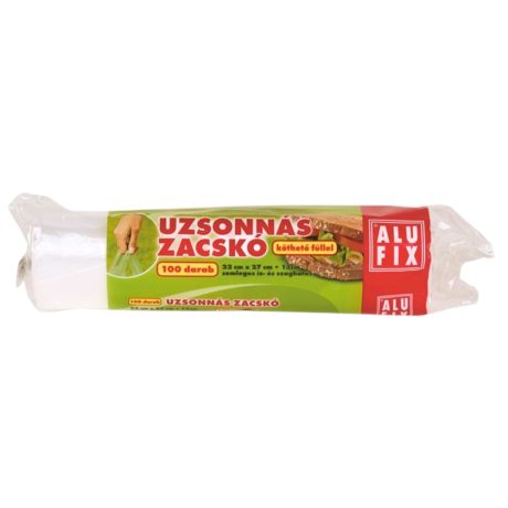 Alufix uzsonnás zacskó köthető füllel 100db/tek