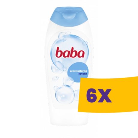 Baba Lanolinos tusfürdő 400ml (Karton - 6 db)