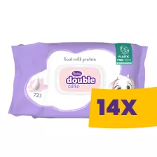 Violeta Double Care popsitörlő 72db (Karton - 14 csg)