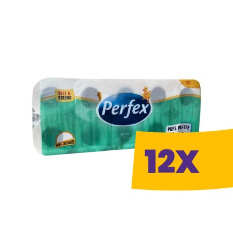 Perfex WC papír hófehér - 2 rétegű 10 tekercses (Karton - 12 csg)