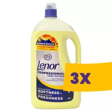   Lenor Professional öblítő Summer Breeze - 200 mosás 4L (Karton - 3 db)