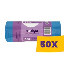   T-Depo szemeteszsák 30L - 50*60cm, 20db/tek (Karton - 50 tek)