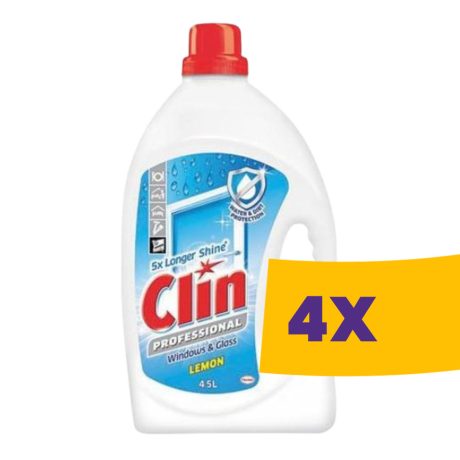 Clin üvegtisztító  4,5L (Karton - 4 db)