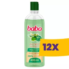   Baba Családi sampon gyógynövénykivonattal minden hajtípusra 400ml (Karton - 12 db)