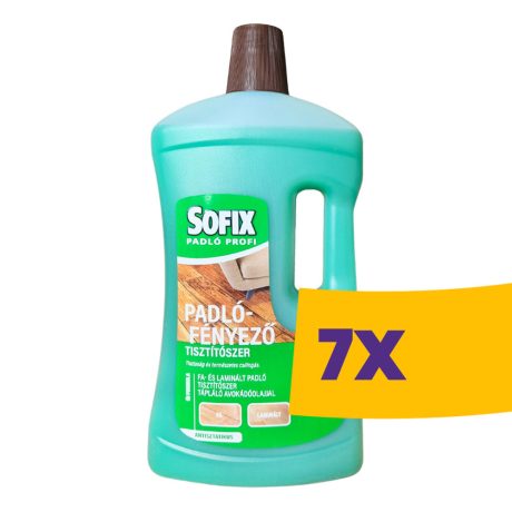 Sofix padlóápoló tisztítószer minden padlófajtára 1000ml (Karton - 7 db)