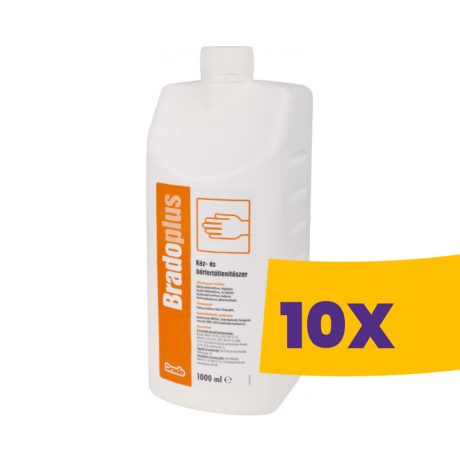 Bradoplus sebészi bemosakodó és bőrfertőtlenítő 1000ml (Karton - 10 db)