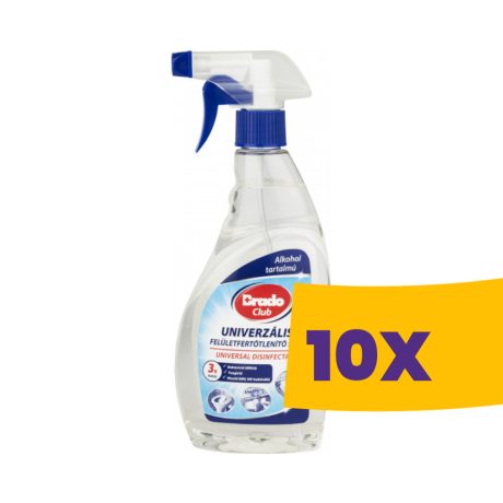 Bradoclub univerzális felületfertőtlenítő szer 500ml (Karton - 10 db)