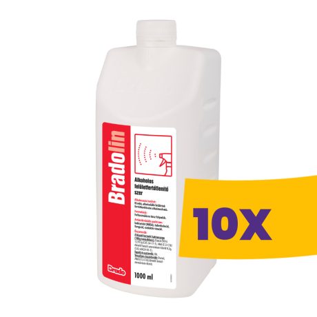 Bradolin alkoholos felületfertőtlenítő szer szórófejes 1000ml (Karton - 10 db)