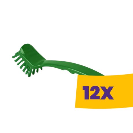 Igeax élelmiszeripari mosogató kefe Zöld (Karton - 12 db)