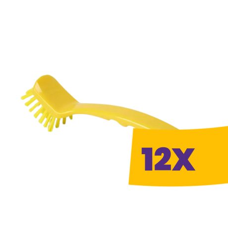 Igeax élelmiszeripari mosogató kefe Sárga (Karton - 12 db)