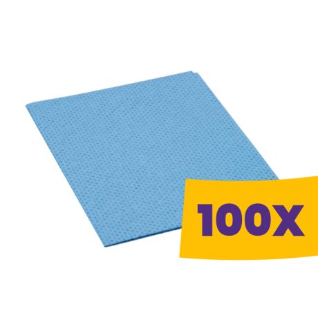 Vileda Professional All Purpose törlőkendő 38*40cm (Karton - 100 db)-Kék