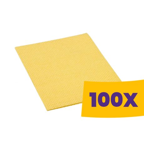 Vileda Professional All Purpose törlőkendő 38*40cm (Karton - 100 db)-Sárga