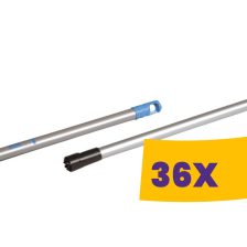   Vileda Prof. SuperMop acél felmosónyél pattintós 140cm (Karton - 36 db)