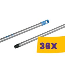   Vileda Prof. Acél partvisnyél olasz menettel 140cm (Karton - 36 db)