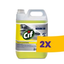   Cif Pro Formula Degreaser Concentrate Erőteljes tisztító-, zsíroldószer nagyobb konyhai felületekhez 5L (Karton - 2 db)