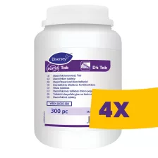   Suma Tab D4 Tab Klórtabletta általános fertőtlenítésre 300db (Karton - 4 db)