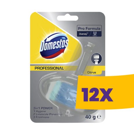 Domestos Pro Formula WC illatosító Citrom 40g (Karton - 12 db)