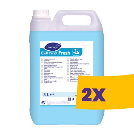 Soft Care Fresh Kézmosó krémszappan 5L (Karton - 2 db)